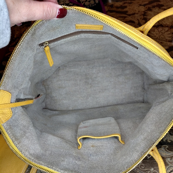Dooney And Bourke Pebbled Leather Crescent Hobo Tote - Picture 3 of 11